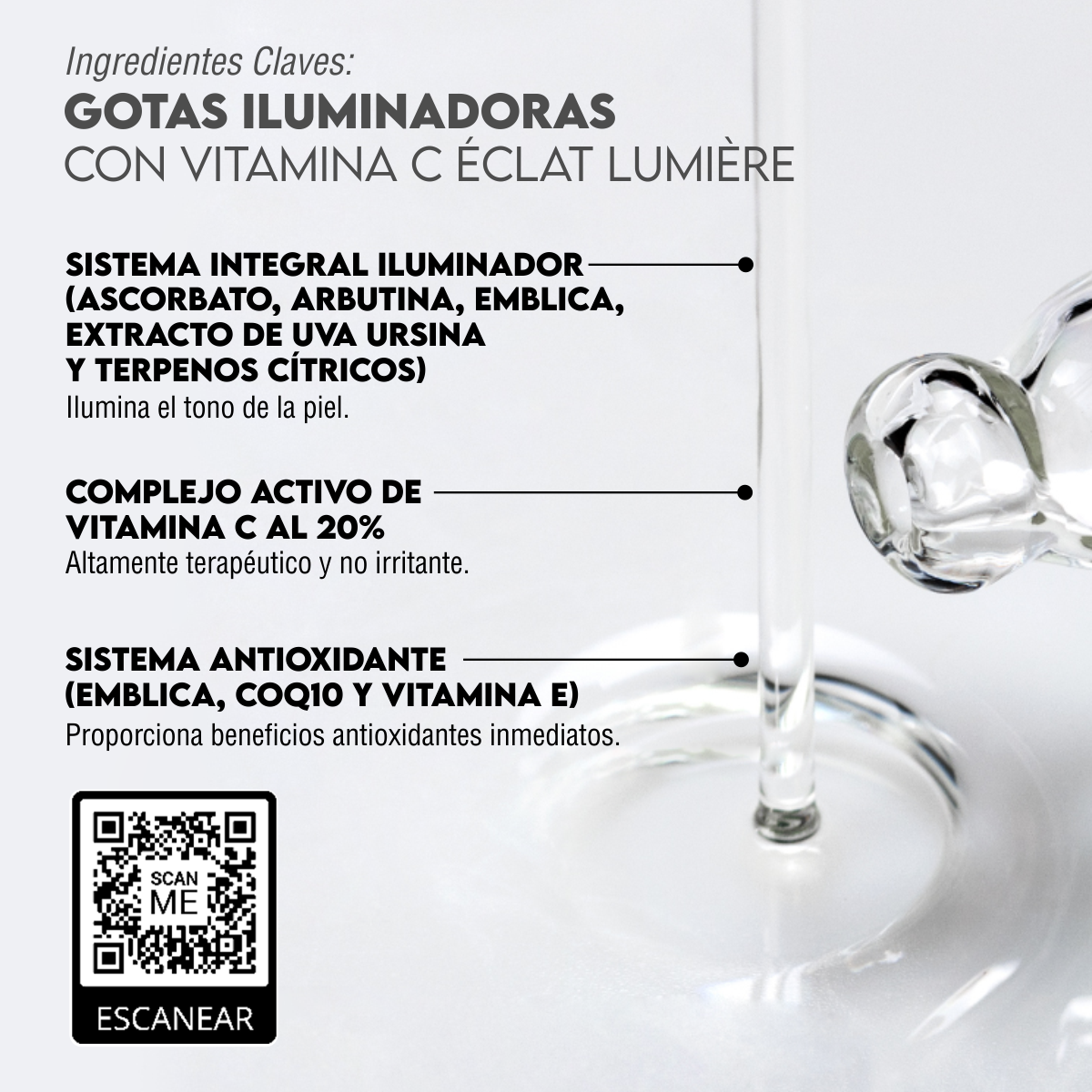 Éclat Lumière Vitamin C Brightening Drops Sample
