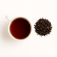 Rich amber tea with citrus peel and bergamot aroma; Earl Grey tea for antioxidant skin defense and mental clarity